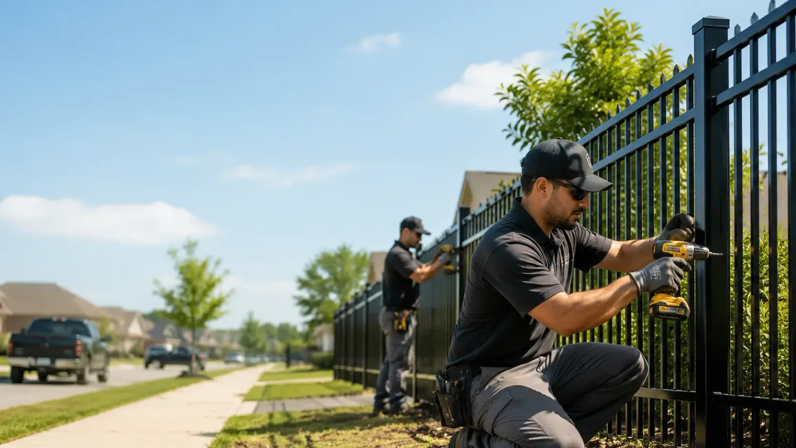Metal Fence Installation in Worthington, KY